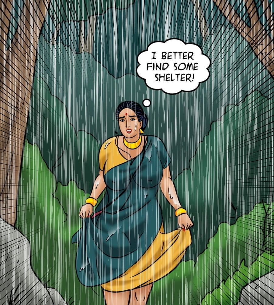 Vellamma Sex Comics atrapada por la lluvia